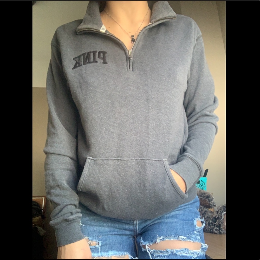 🐞 VS PINK Quarter Zip Hoodie